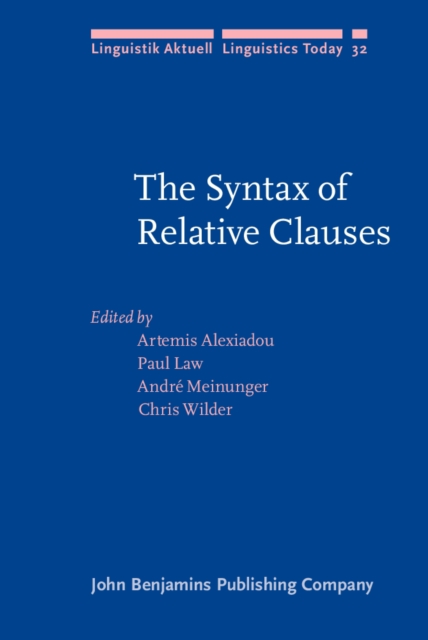 The Syntax of Relative Clauses, PDF eBook