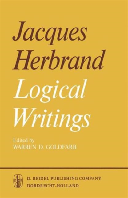 Logical Writings, Hardback Book
