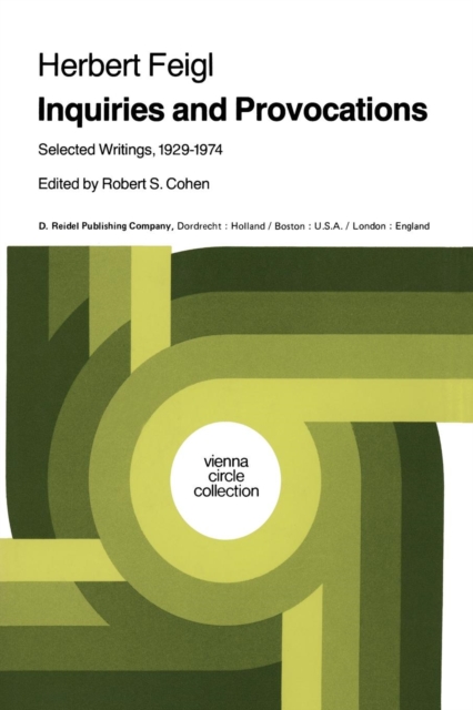 Inquiries and Provocations : Selected Writings 1929-1974, Paperback / softback Book