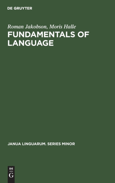 Fundamentals of Language, Hardback Book