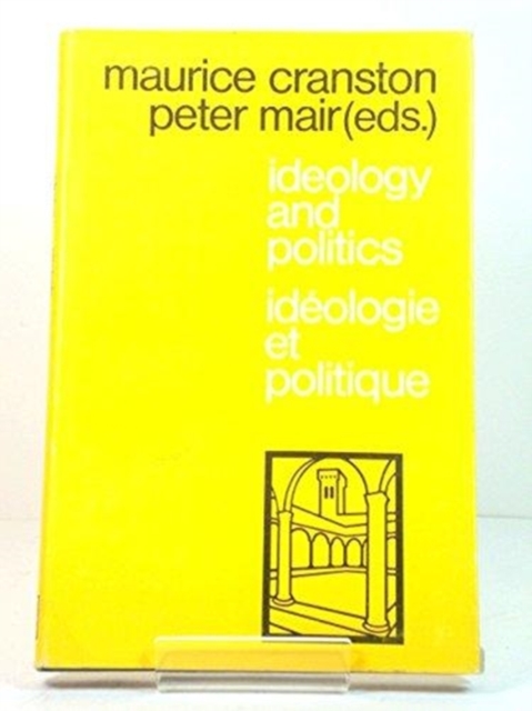 Ideology and Politics, Hardback Book