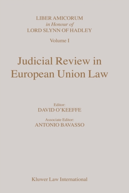 Judicial Review in European Union Law, Hardback Book