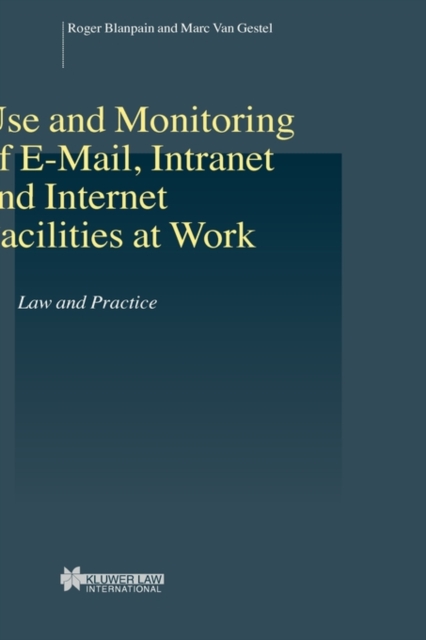 Use and Monitoring of E-mail, Hardback Book