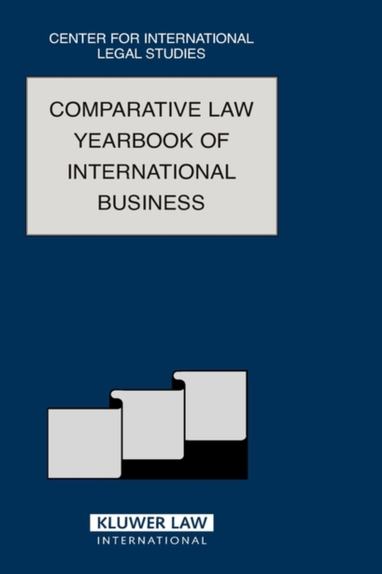 The Comparative Law Yearbook of International Business : Volume 28, 2006, Hardback Book