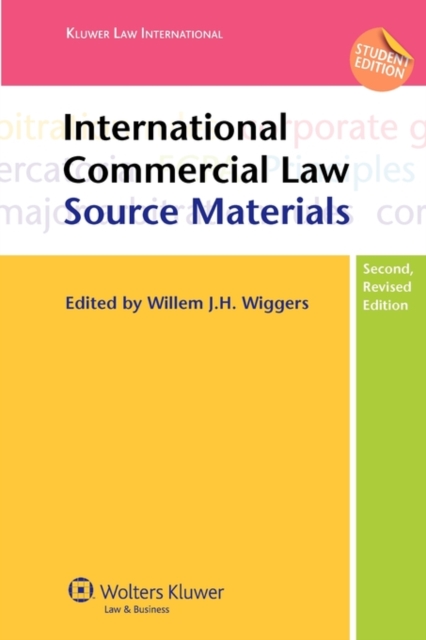International Commercial Law: Source Materials, Paperback / softback Book