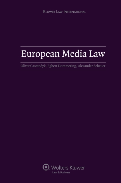 European Media Law, PDF eBook
