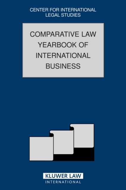 The Comparative Law Yearbook of International Business : Volume 28, 2006, PDF eBook