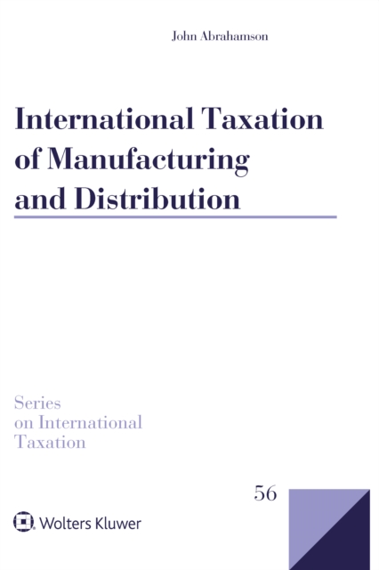 International Taxation of Manufacturing and Distribution, PDF eBook