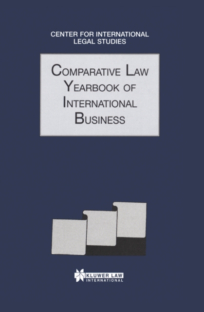 Comparative Law Yearbook of International Business, PDF eBook