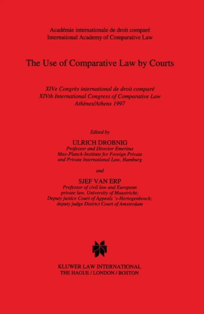 The Use of Comparative Law by Courts, PDF eBook