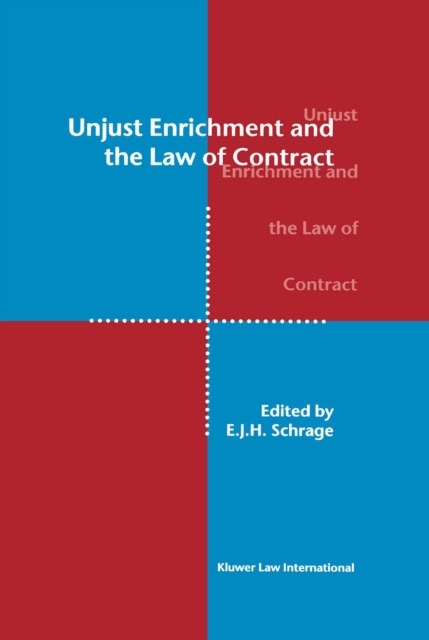 Unjust Enrichment and the Law of Contract, PDF eBook