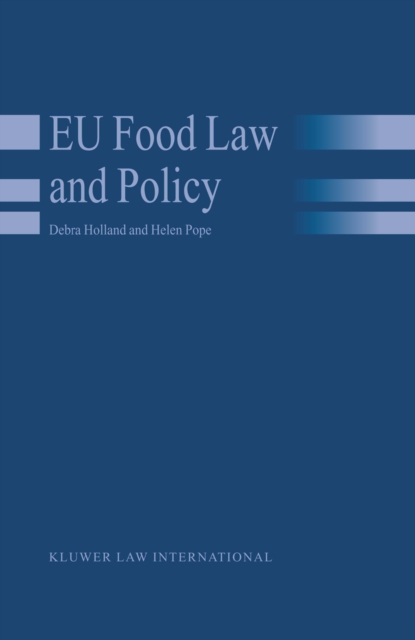 EU Food Law and Policy, PDF eBook