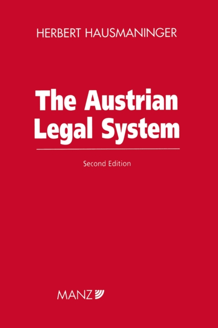 The Austrian Legal System, PDF eBook