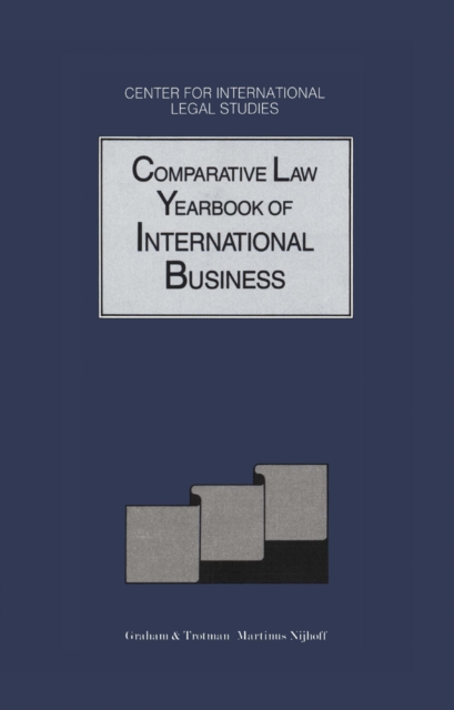 Comparative Law Yearbook of International Business, PDF eBook