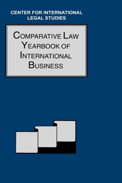 Comparative Law Yearbook of International Business, Hardback Book