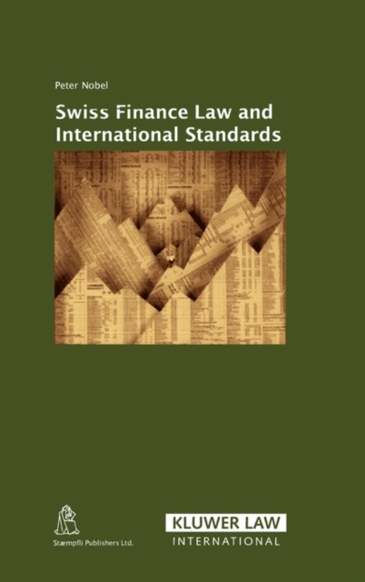 Swiss Finance Law and International Standards, Hardback Book