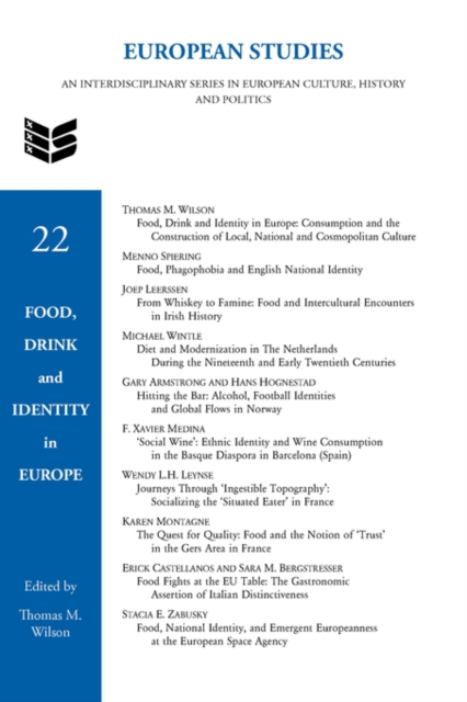 Food, Drink and Identity in Europe, Paperback Book