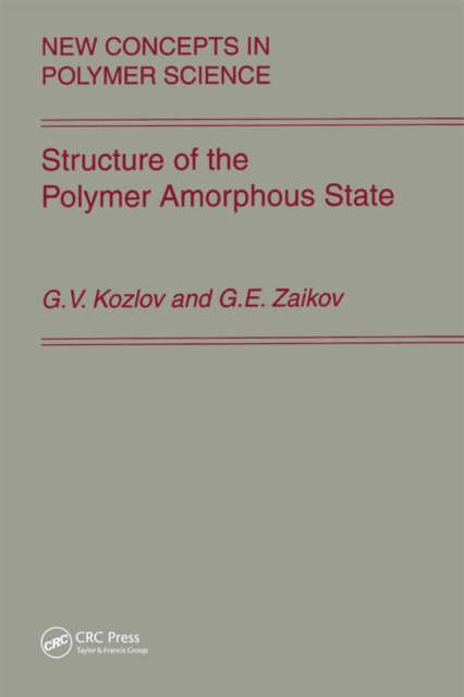 Structure of the Polymer Amorphous State, PDF eBook