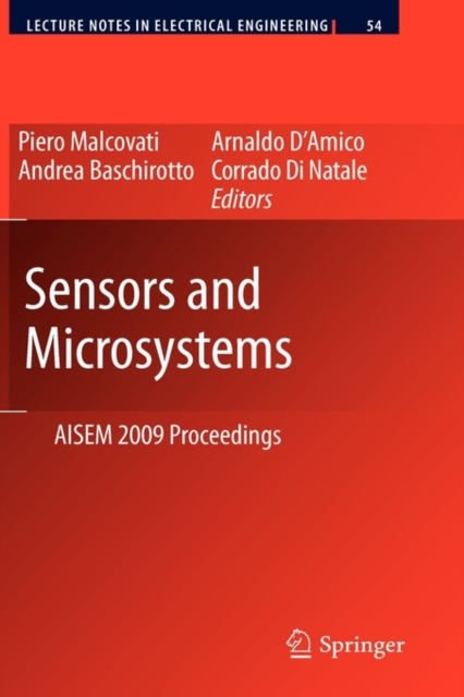 Sensors and Microsystems : AISEM 2009 Proceedings, Hardback Book