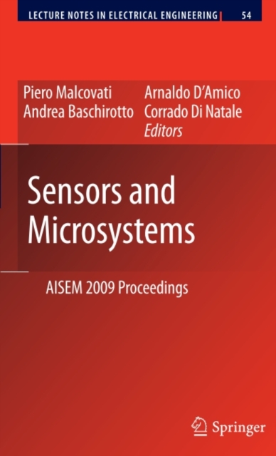 Sensors and Microsystems : AISEM 2009 Proceedings, PDF eBook