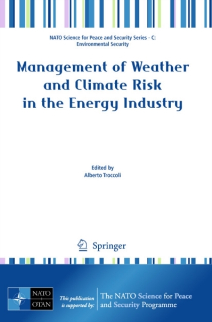 Management of Weather and Climate Risk in the Energy Industry, PDF eBook