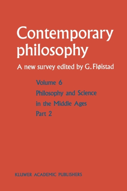 Philosophie et science au Moyen Age / Philosophy and Science in the Middle Ages, Paperback / softback Book