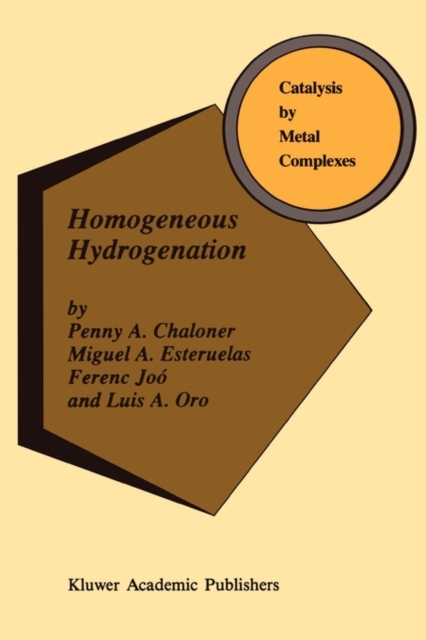 Homogeneous Hydrogenation, Paperback / softback Book