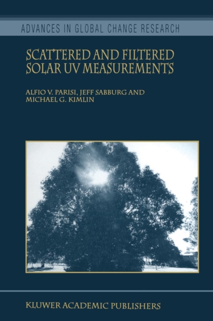 Scattered and Filtered Solar UV Measurements, Paperback / softback Book