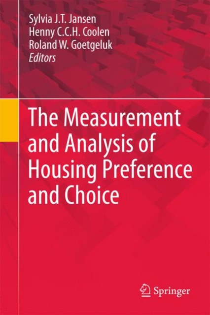 The Measurement and Analysis of Housing Preference and Choice, Hardback Book
