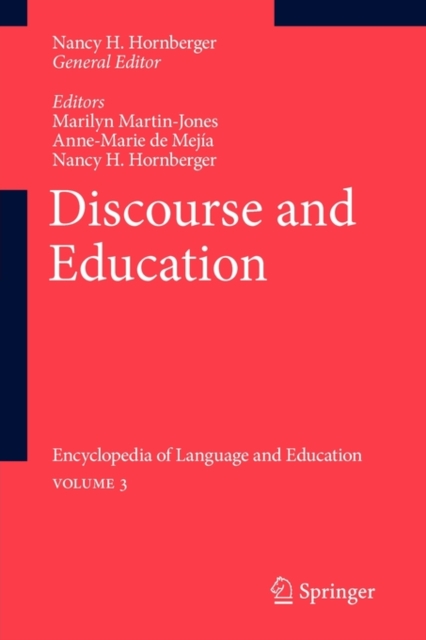 Discourse and Education : Encyclopedia of Language and EducationVolume 3, Paperback / softback Book