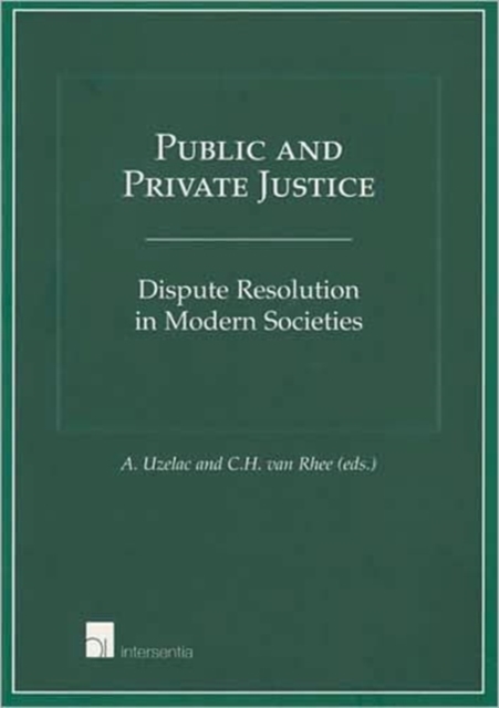 Public and Private Justice : Dispute Resolution in Modern Societies, Paperback / softback Book