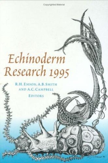 Echinoderm Research 1995, Hardback Book