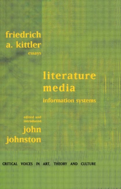Literature, Media, Information Systems, Hardback Book