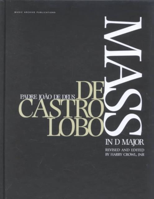 Mass in D Minor, Hardback Book