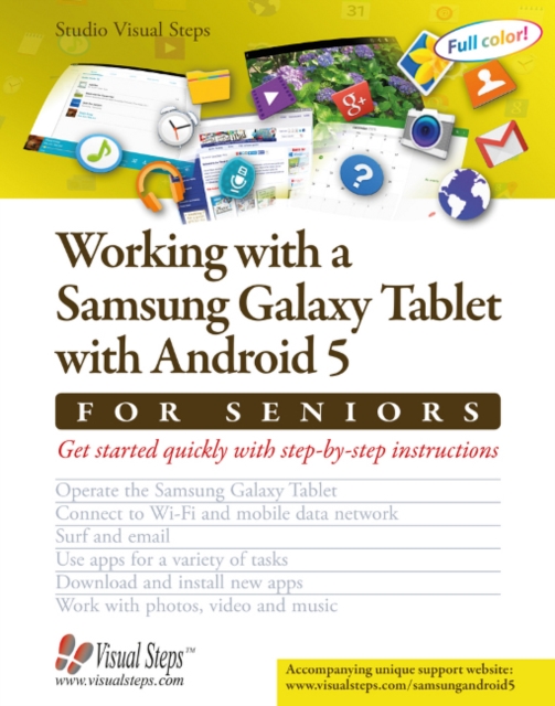 Working With a Samsung Galaxy Tablet With Android 5 for Seniors, Paperback / softback Book