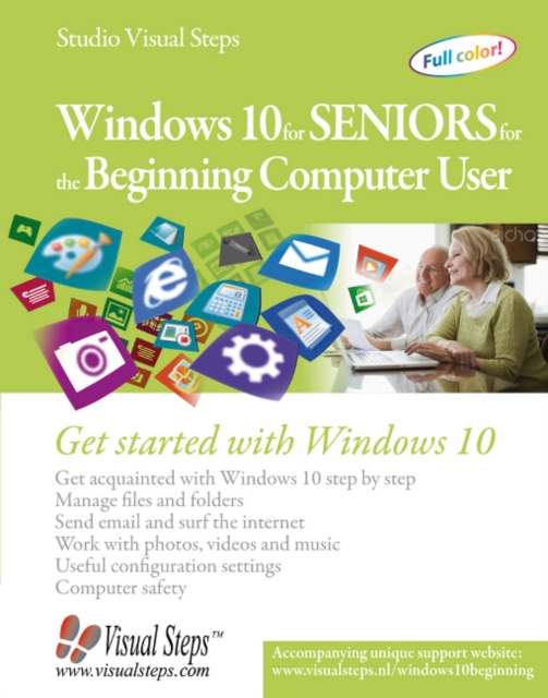 Windows 10 for Seniors for the Beginning Computer User, Paperback / softback Book