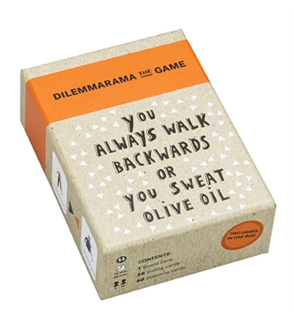 Dilemmarama the Game : You Always Walk Backwards or You Sweat Olive Oil, Cards Book