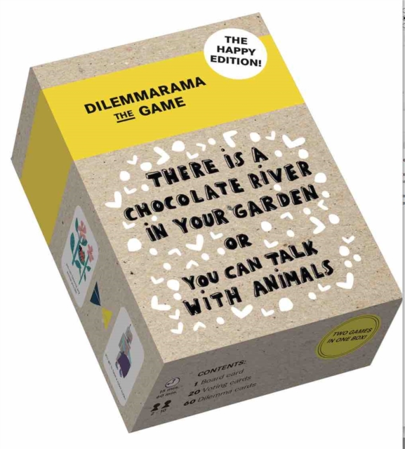 Dilemmarama the Game: Happy edition : The game is simple, you have to choose!, Cards Book