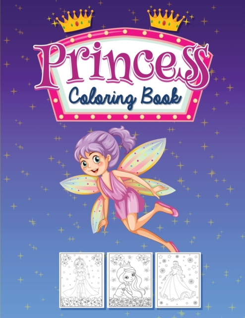 Princess Coloring Book : Activity book for little girls, Paperback / softback Book