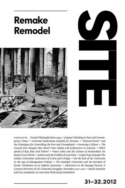 Site 31-32 : Remake Remodel, Paperback / softback Book