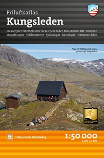 Kungsleden - Friluftsatlas, Paperback / softback Book