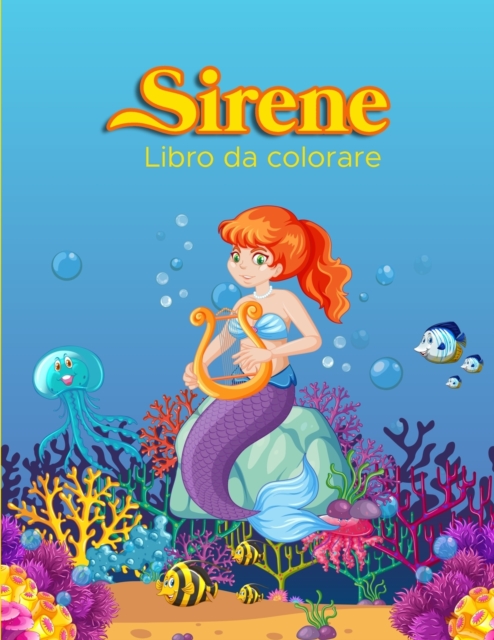 Sirene Libro da Colorare : Libro di attivita per bambini, Paperback / softback Book