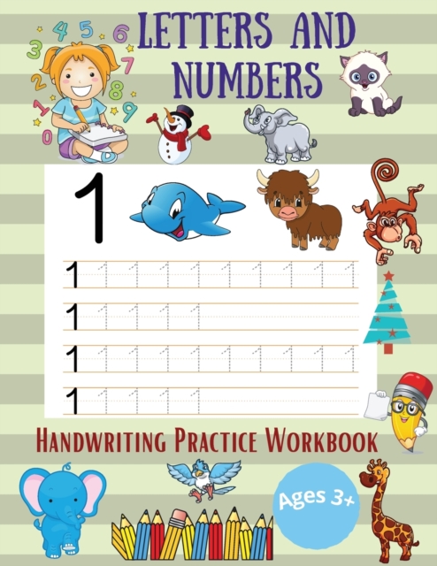 Letters and Numbers Handwriting Practice Workbooks, Paperback / softback Book