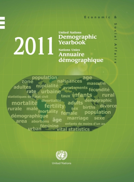 Demographic yearbook 2011, Hardback Book