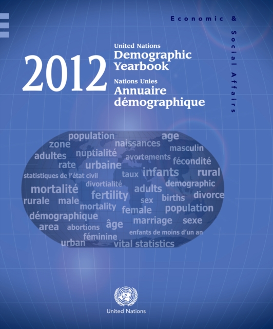 Demographic yearbook 2012, Hardback Book