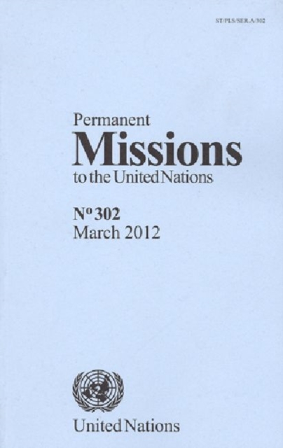 Permanent Missions to the United Nations, Paperback / softback Book