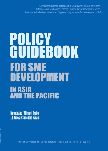 Policy Guidebook for Sme Development in Asia and the Pacific, Paperback / softback Book