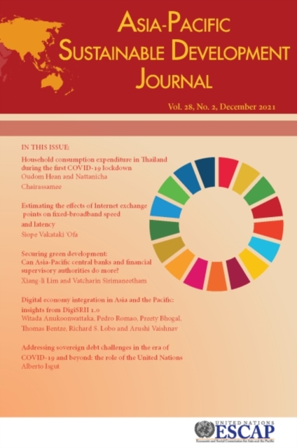 Asia-Pacific Sustainable Development Journal 2021, Issue No. 2, Paperback / softback Book