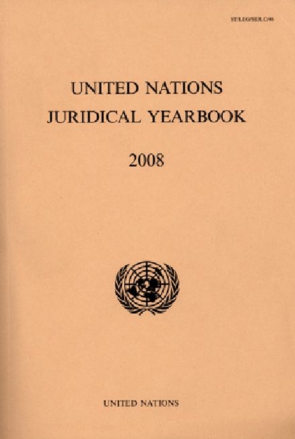 United Nations Juridical Yearbook : 2008, Paperback / softback Book