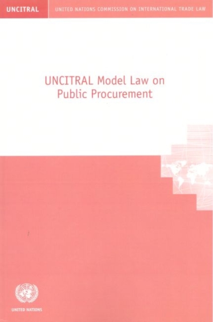 UNCITRAL model law on public procurement, Paperback / softback Book